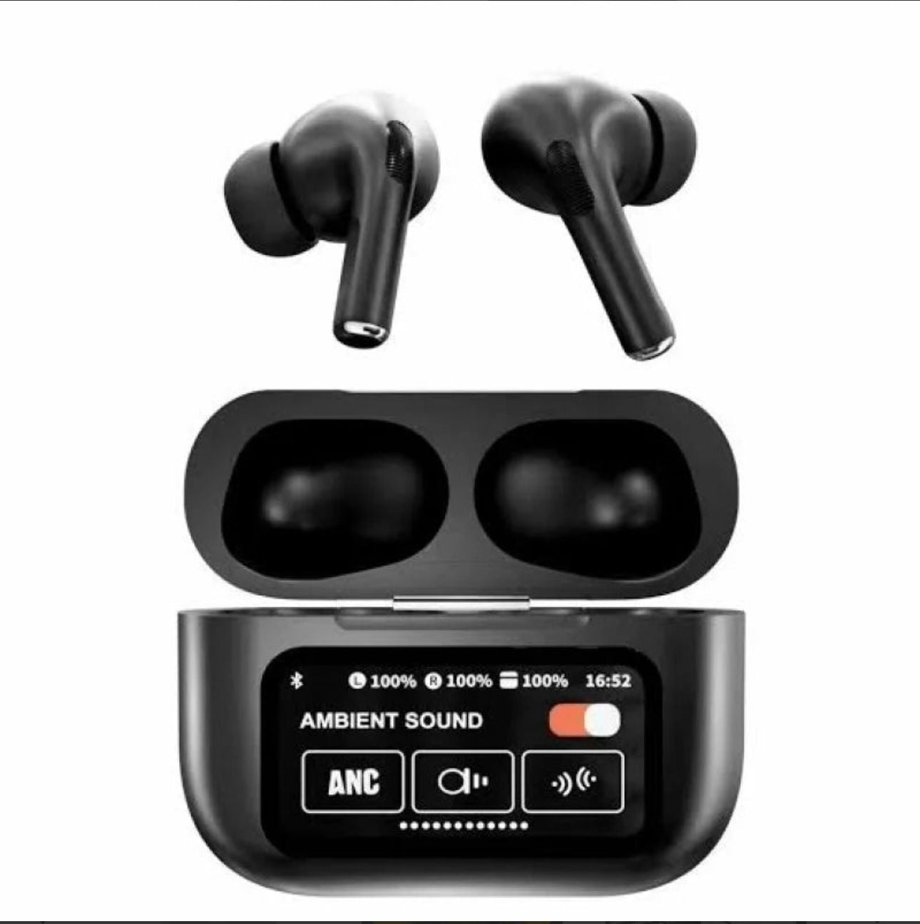 A9 Display Airbudds (Touch Screen) with Free Pouch Gift